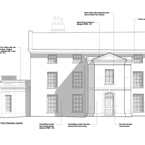 building restoration Drawings